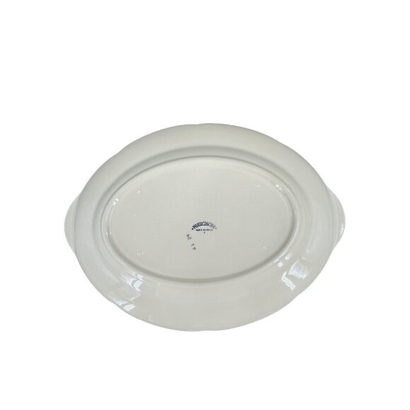 Franciscan Apple Earthenware Hand-Painted Ceramic Oval Serving Platter 14"x10" - Picture 2 of 9